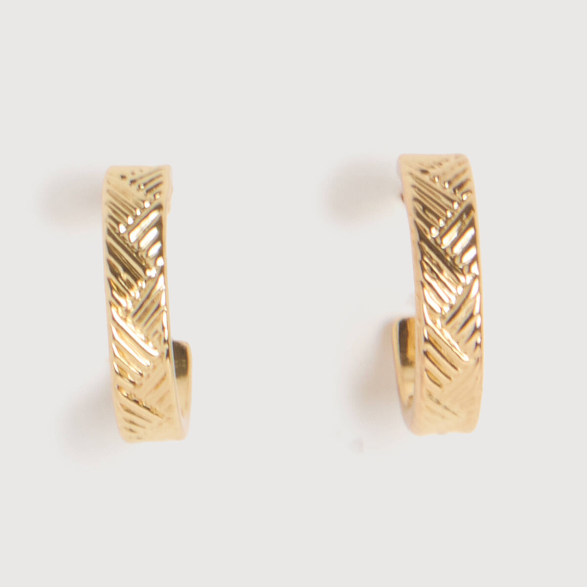 Boucles d'oreilles couleur or femme