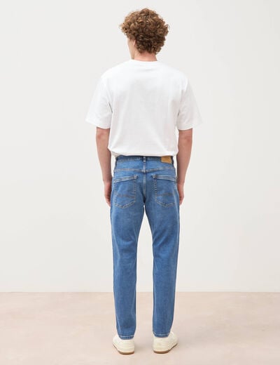 Jeans slim longueur 30 denim stone homme