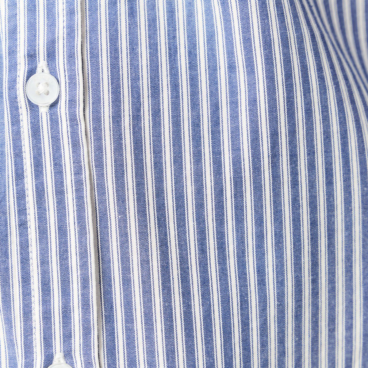 Chemise manches longues bleu marine homme