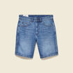 Bermuda en jean coton denim stone homme