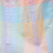 Top sans manches col montant en coton multicolore femme