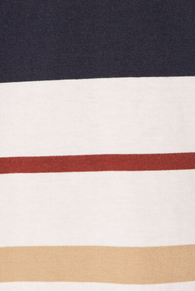 T-shirt manches courtes bleu marine homme