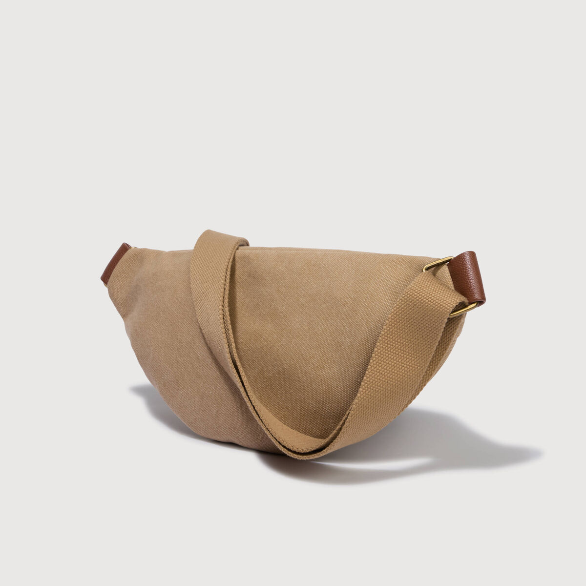 Sac banane beige homme