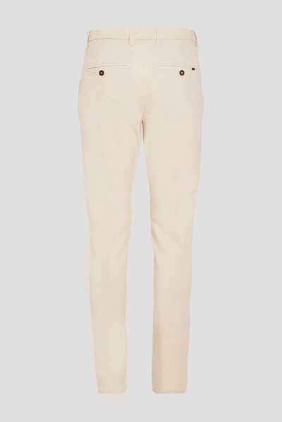 Pantalon slim Instinct chino sable homme