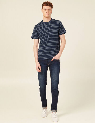 T-shirt éco-responsable bleu marine homme
