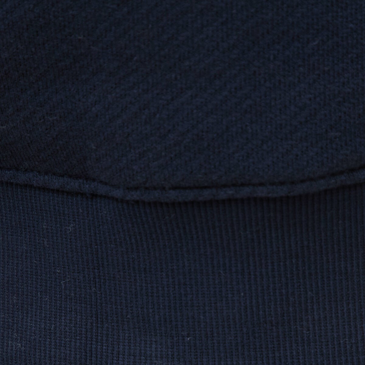 Sweat manches longues bleu marine homme