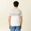 T-shirt manches courtes ecru homme