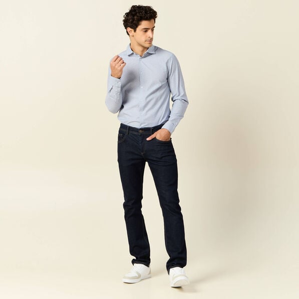 chemise manches longues bleu homme Chemise manches longues bleu homme
