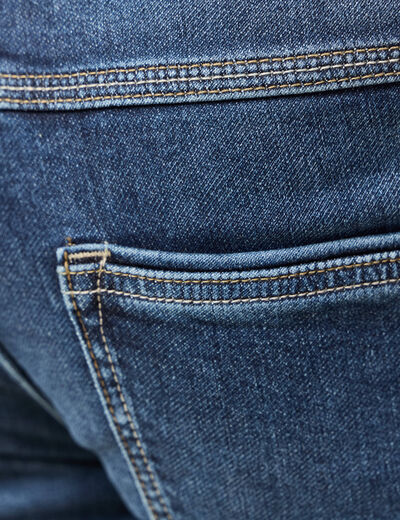 Jeans straight homme used L34 denim brut homme