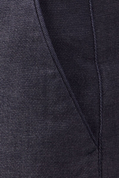 Pantalon chino straight bleu marine homme