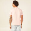 T-shirt éco-responsable rose clair homme