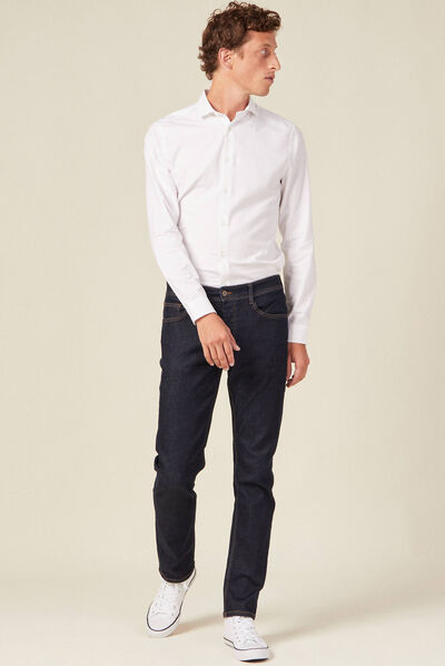 Chemise éco-responsable blanc homme