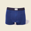 Lot 2 boxers bleu marine homme