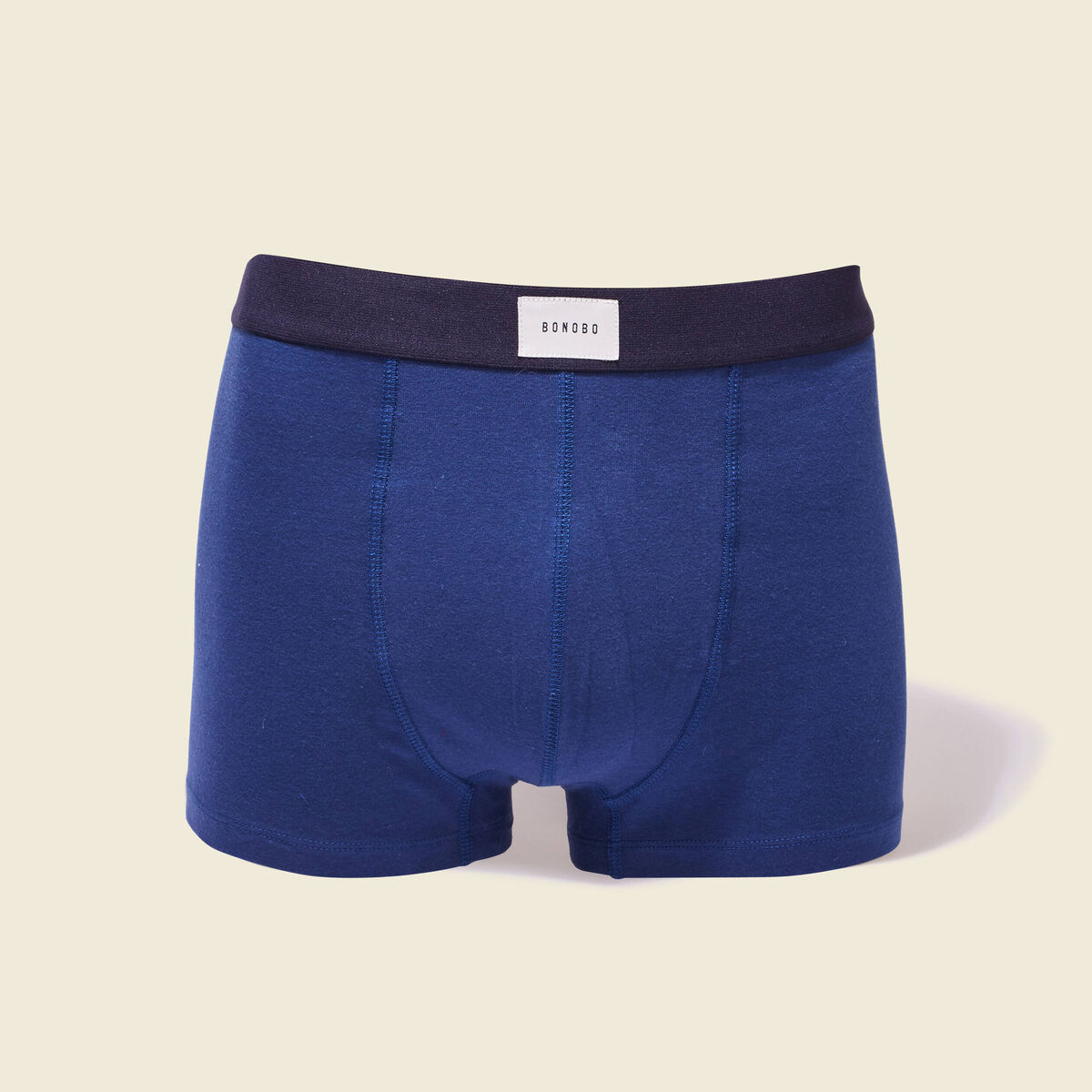 Lot 2 boxers bleu marine homme