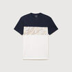 T-shirt manches courtes ecru homme