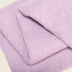 &Eacute;charpe maille duveteuse mauve femme
