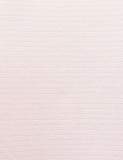 Polo cintr&eacute; en coton manches courtes rose homme