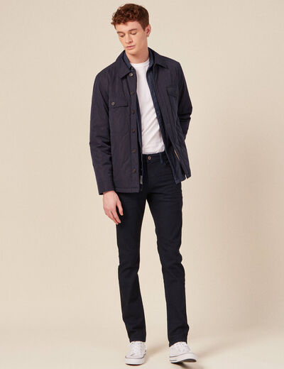 Jeans slim denim brut homme