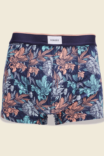 Lot 2 boxers bleu turquoise homme