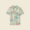 Chemise manches courtes blanc femme