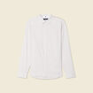 Chemise manches longues beige homme