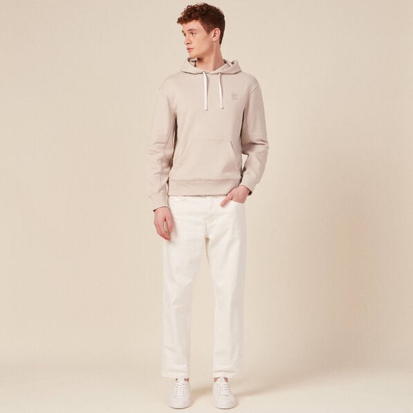sweat capuche eco responsable gris homme Sweat capuche éco-responsable gris homme