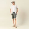 Chemise manches courtes sable homme