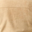 Blouson droit court col classique marron homme