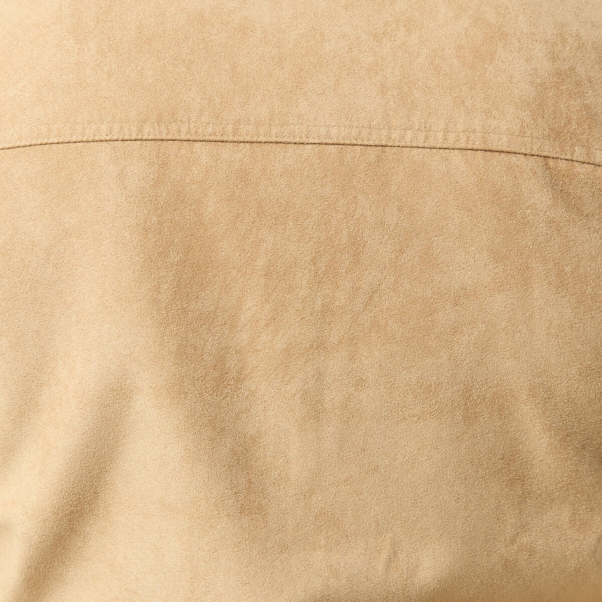 Blouson droit court col classique marron homme