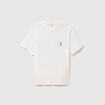 T-shirt en coton ecru homme