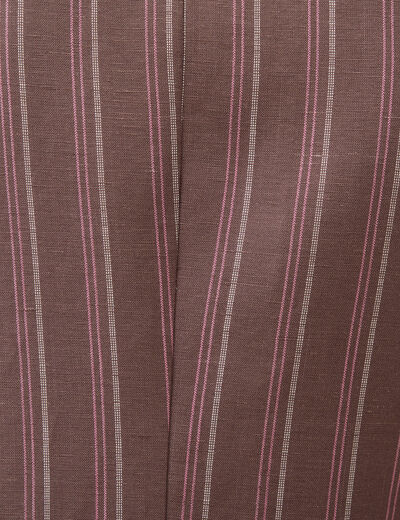 Veste blazer manches longues marron chocolat femme