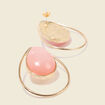 Boucles d'oreilles rose femme