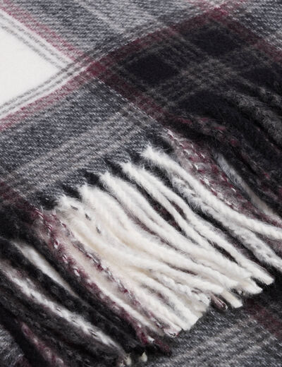 Plaid ecru homme