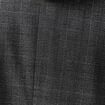 Veste oversize manches longues doublée gris foncé femme