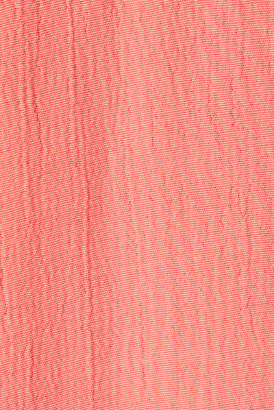 Blouse bretelles larges rose corail femme