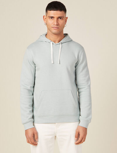 Sweat manches longues vert homme