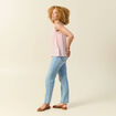Blouse sans manches rose clair femme
