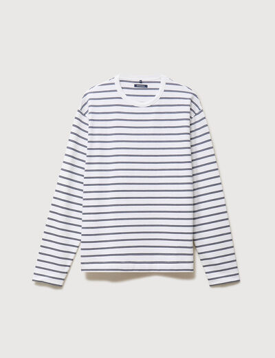 Marini&egrave;re droite manches longues ecru homme