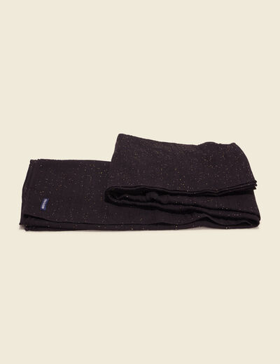 Foulard noir femme