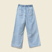 Jeans large baggy élastiqué denim used femme