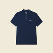 Polo manches courtes bleu marine homme