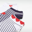 Lot 3 paires chaussettes blanc femme