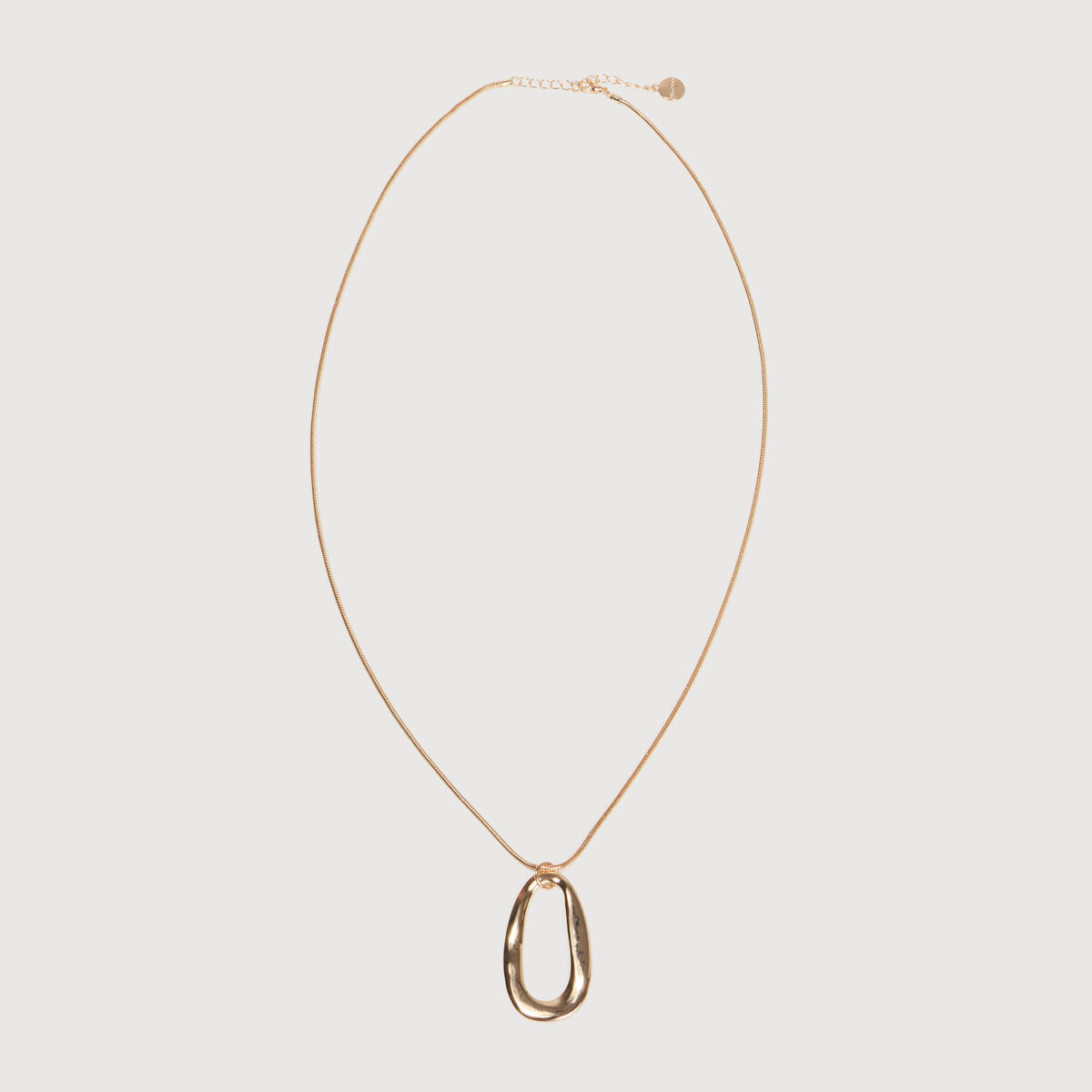Collier couleur or femme