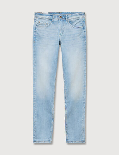 Jeans slim denim used homme