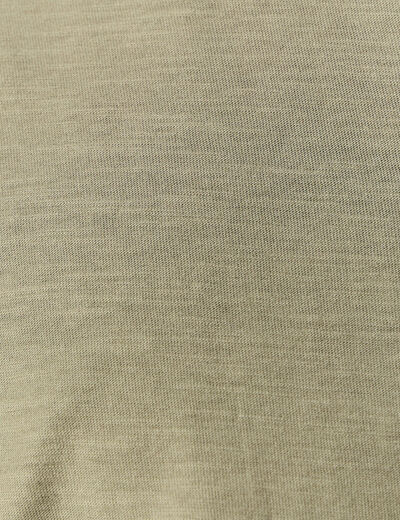 T-shirt manches courtes vert kaki homme