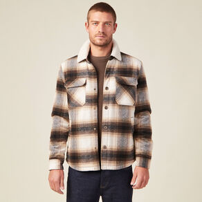 veste surchemise ample ecru homme Veste surchemise ample ecru homme
