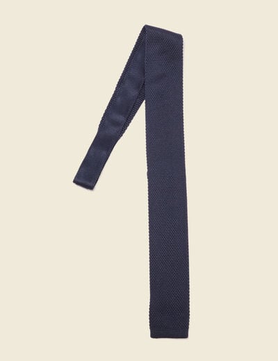 Cravate bleu marine homme