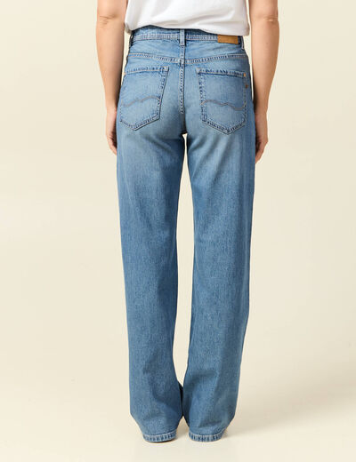 Jeans large taille standard denim used femme