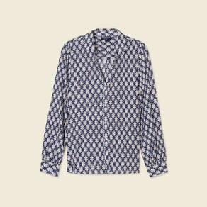 blouse manches longues bleu femme Blouse manches longues bleu femme