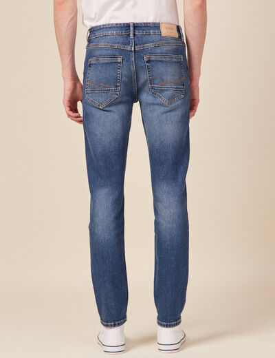 Jeans slim 5 poches denim stone homme